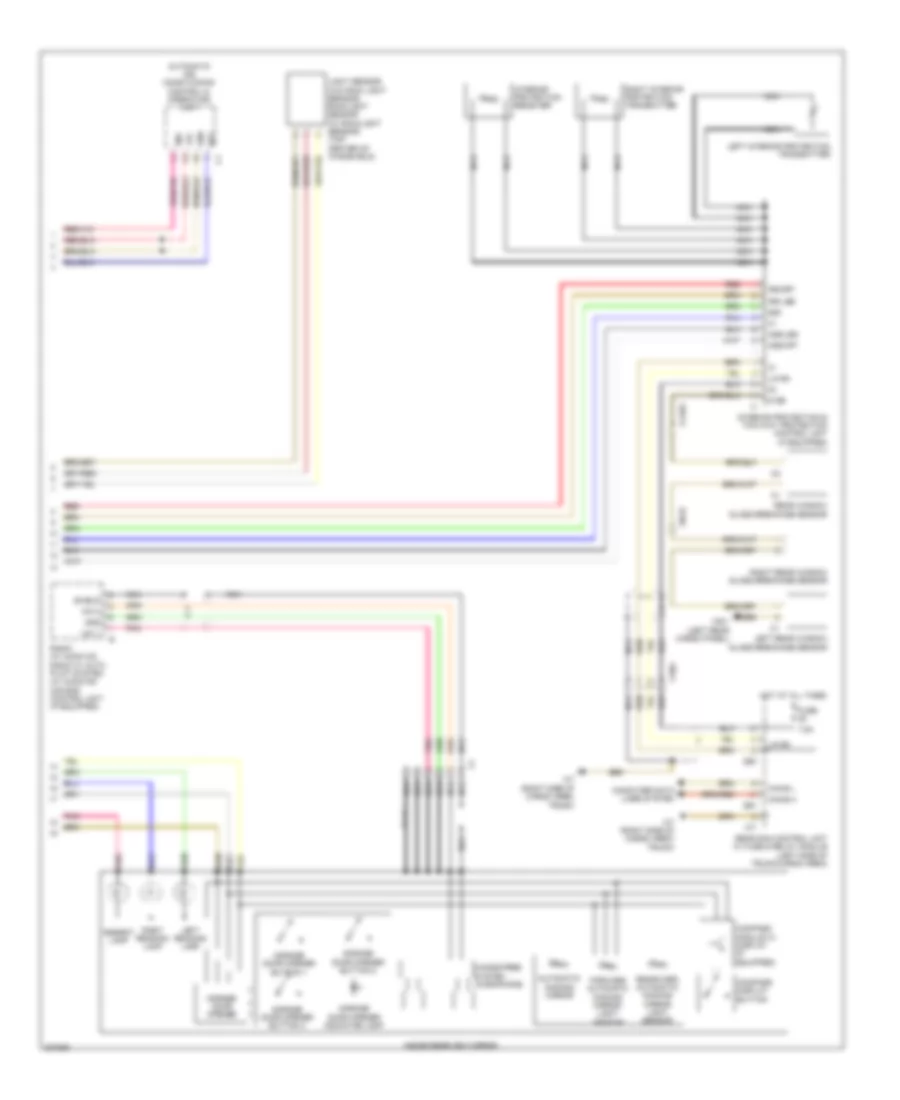 Overhead Console Wiring Diagram (2 of 2) for Mercedes-Benz GLK350 2010