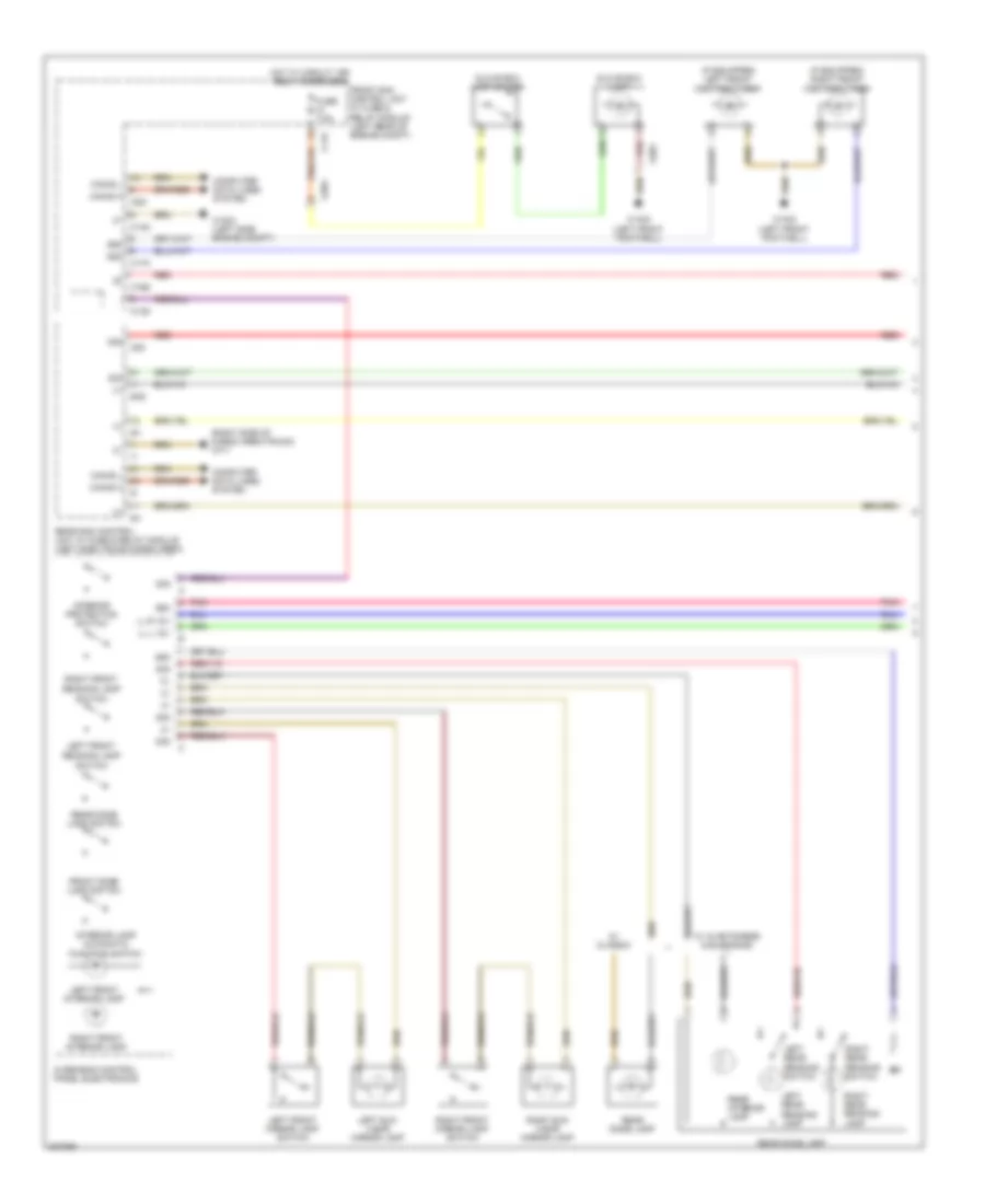 Courtesy Lamps Wiring Diagram 1 of 2 for Mercedes Benz GLK350 2010