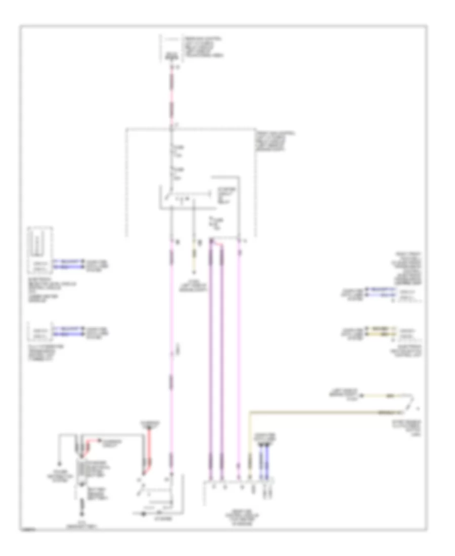 Starting Wiring Diagram for Mercedes Benz GLK350 2010