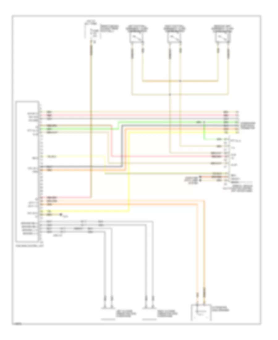 Panic Alarm Wiring Diagram for Mercedes Benz GL550 4Matic 2014