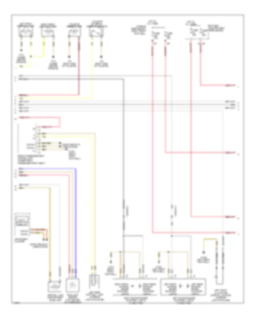 Courtesy Lamps Wiring Diagram (2 of 3) for Mercedes-Benz ML350 2013