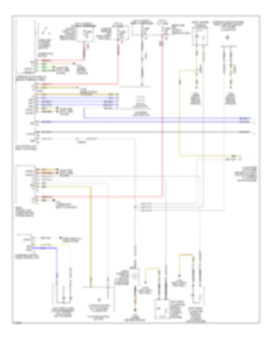 Instrument Illumination Wiring Diagram (1 of 2) for Mercedes-Benz ML350 2013