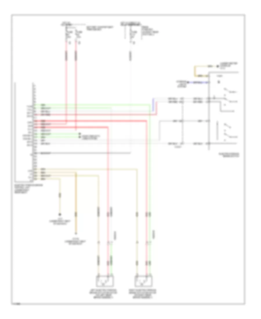 Shift Interlock Wiring Diagram for Mercedes Benz ML350 2013