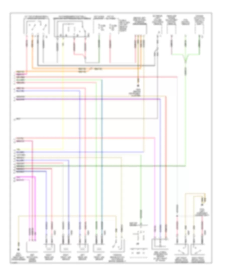 Anti lock Brake Wiring Diagrams 2 of 2 for Mercedes Benz C230 2000