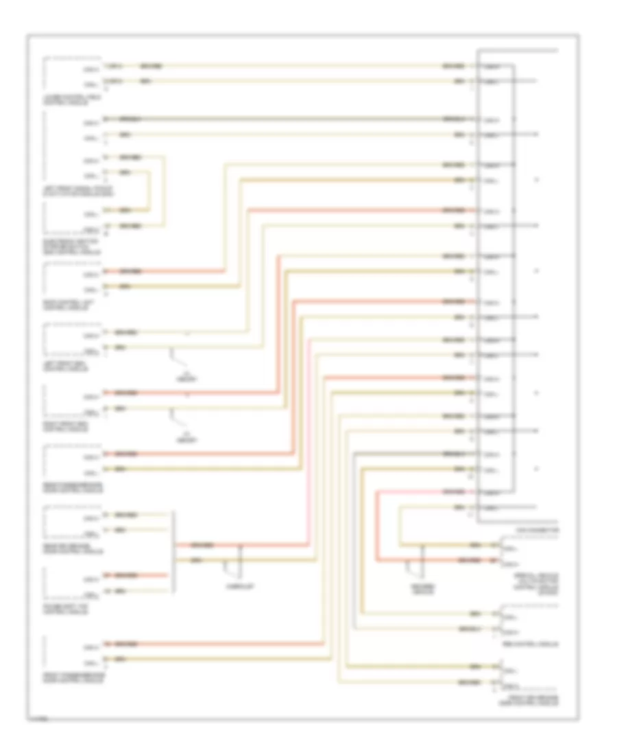 High Low Bus Wiring Diagram for Mercedes Benz C230 2000