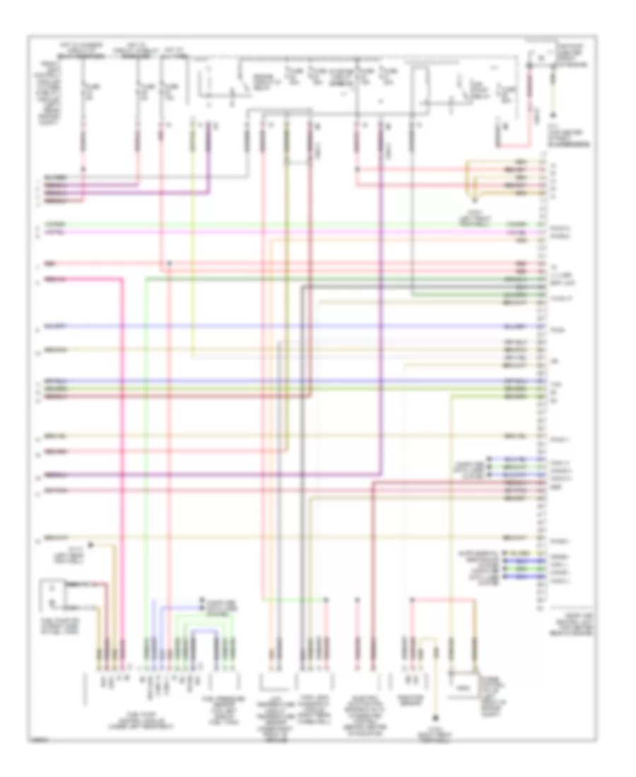 3.5L Hybrid, Engine Performance Wiring Diagram (6 of 6) for Mercedes-Benz S400 2012