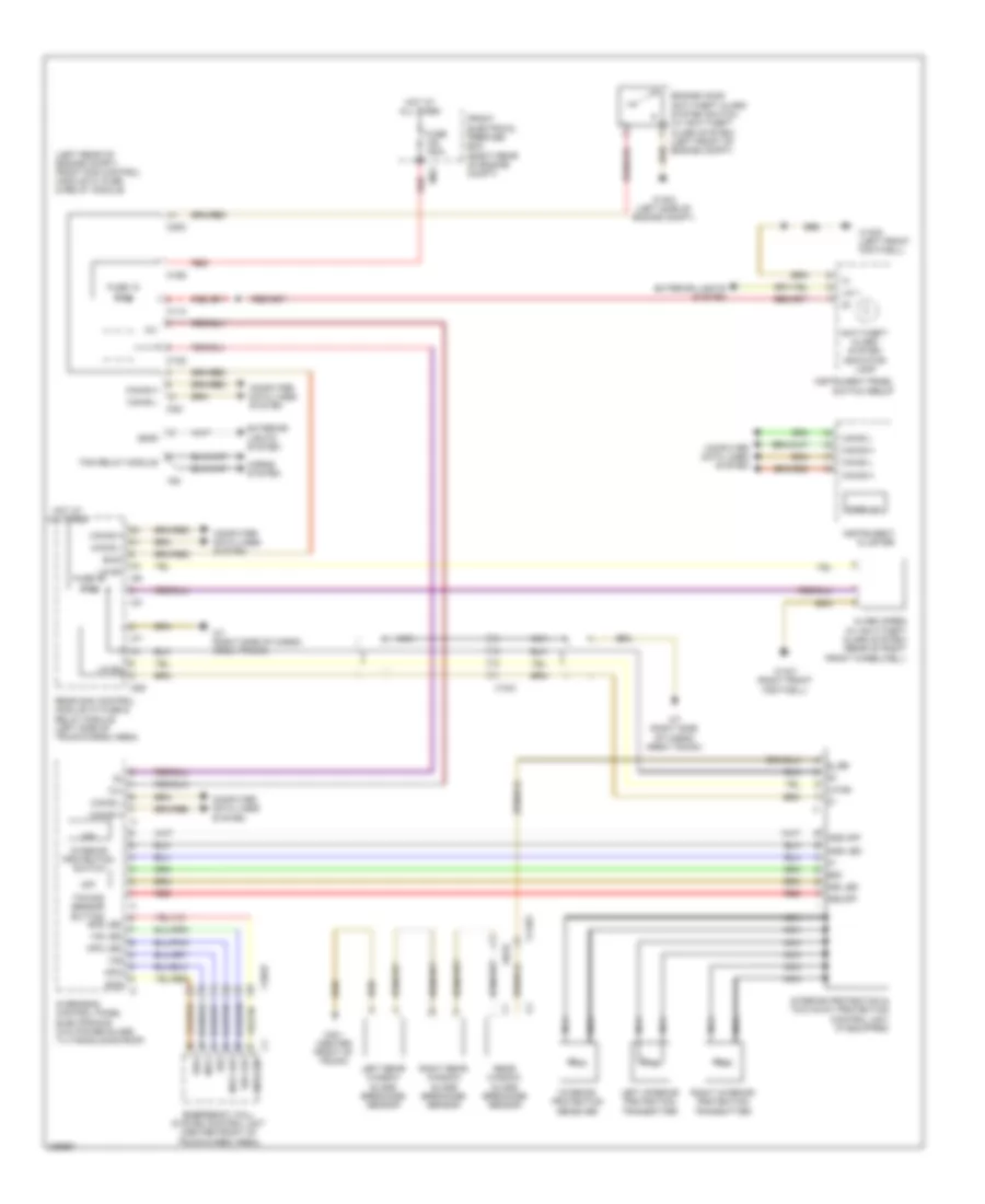 Anti-theft Wiring Diagram for Mercedes-Benz GLK350 4Matic 2010