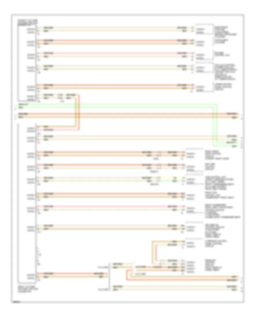 HighLow Bus Wiring Diagram (3 of 4) for Mercedes-Benz GL350 2011