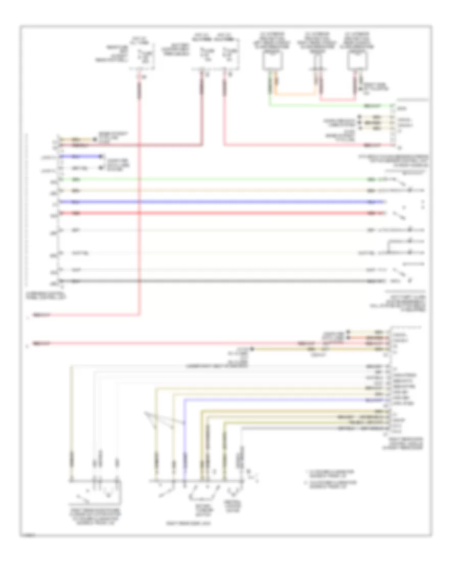 Anti theft Wiring Diagram 3 of 3 for Mercedes Benz ML350 4Matic 2013