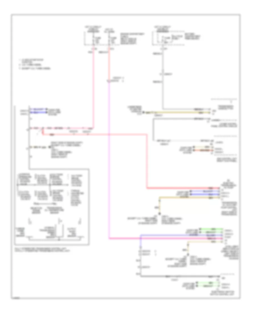 A T Wiring Diagram for Mercedes Benz ML350 4Matic 2013
