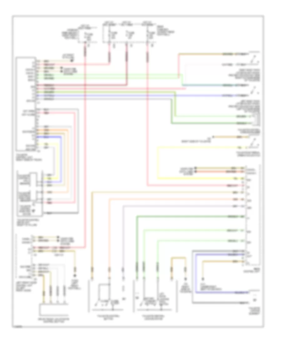 Trunk Pull Down Wiring Diagram for Mercedes Benz ML350 4Matic 2013