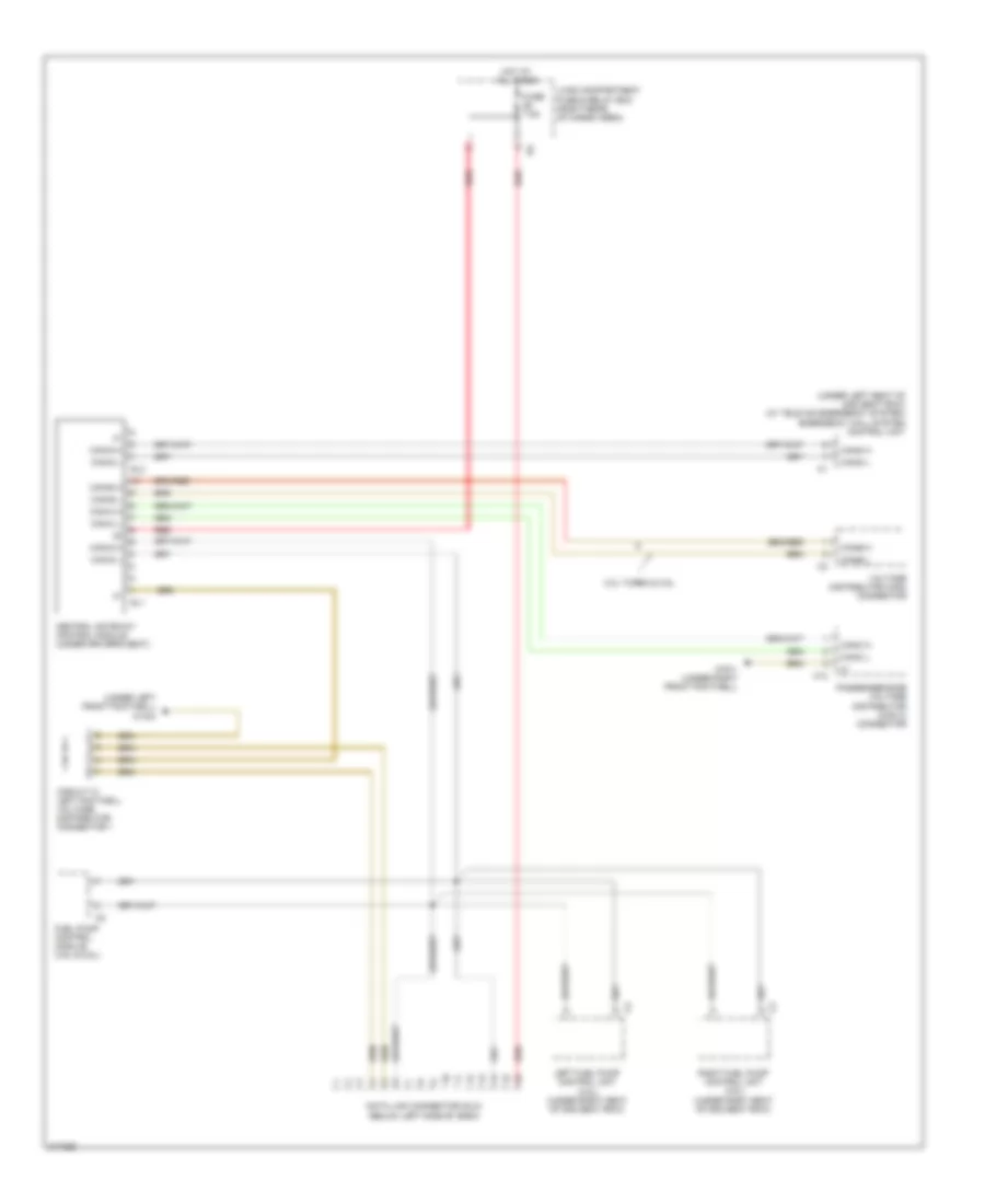 Data Link Connector Wiring Diagram for Mercedes Benz GL320 2009