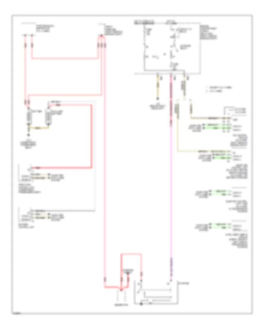 Starting Wiring Diagram for Mercedes Benz GL320 2009