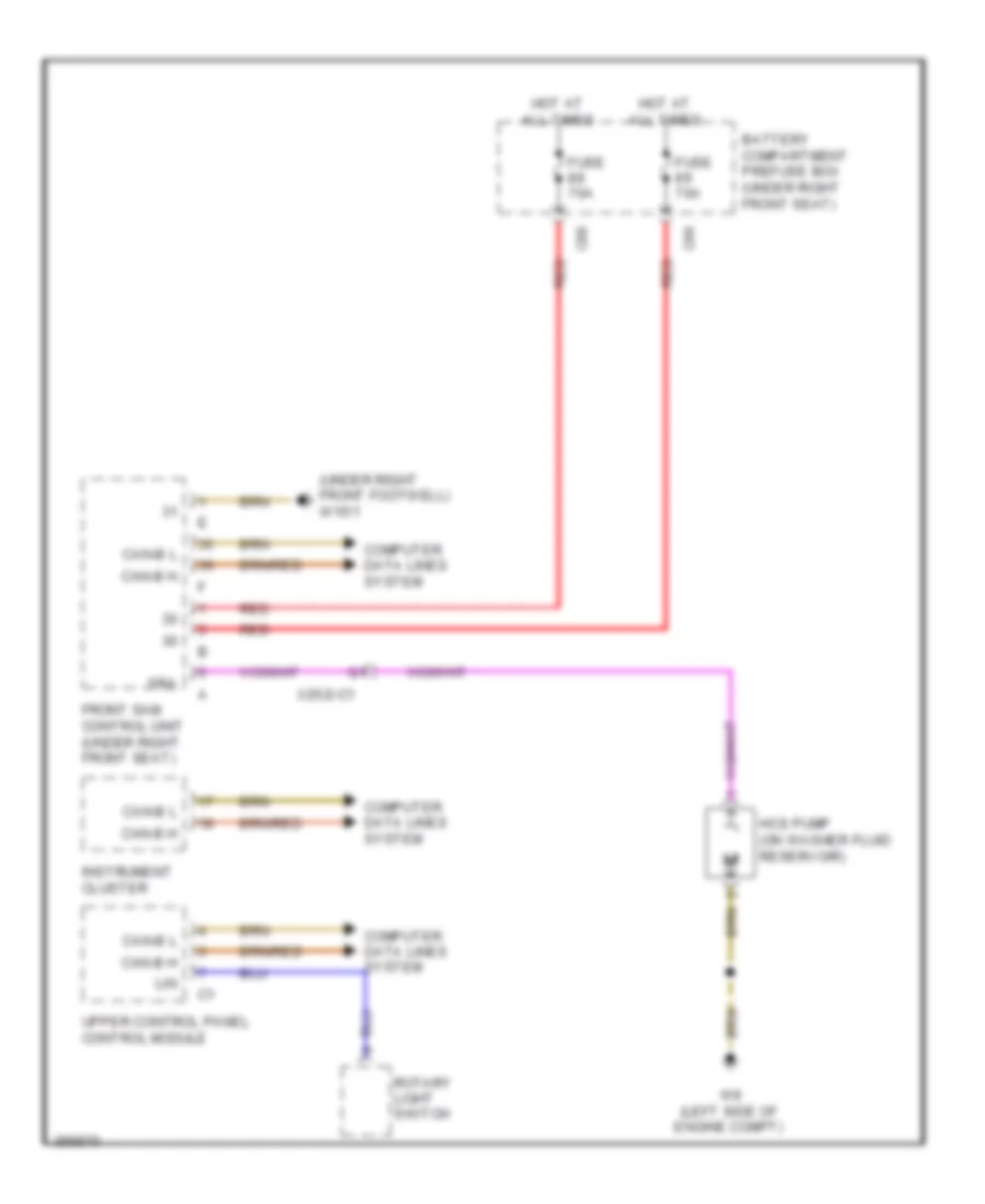 схема шайбы фары для Mercedes-Benz GL450 2011