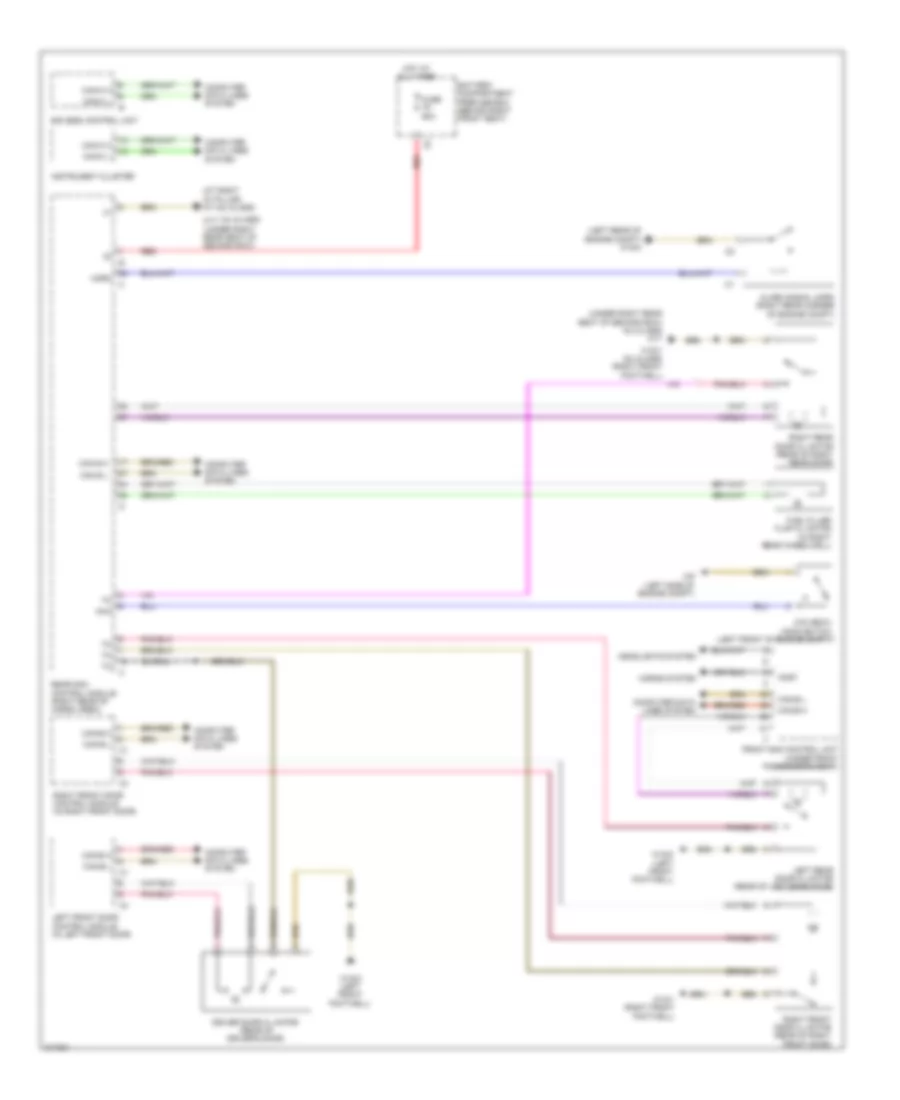Anti-theft Wiring Diagram for Mercedes-Benz GL450 2009