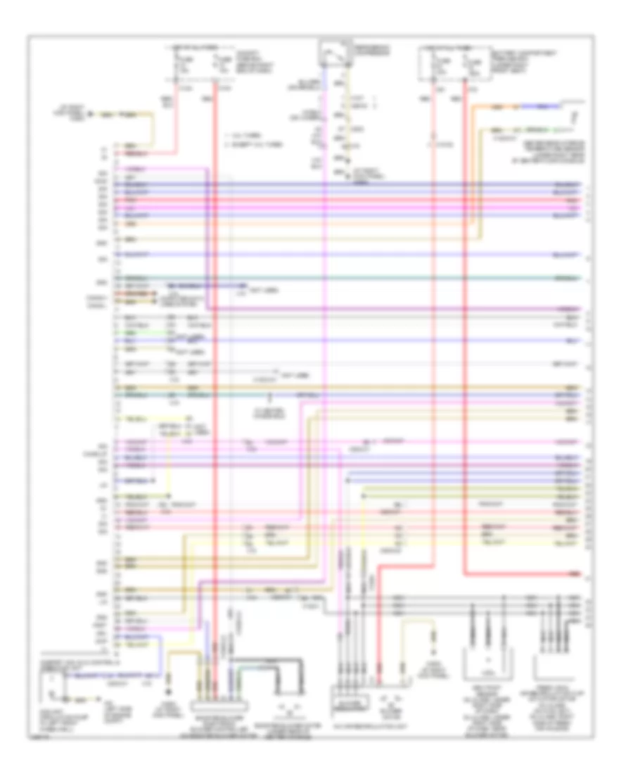 Automatic A C Wiring Diagram with Thermotronic 1 of 4 for Mercedes Benz ML350 4Matic 2010