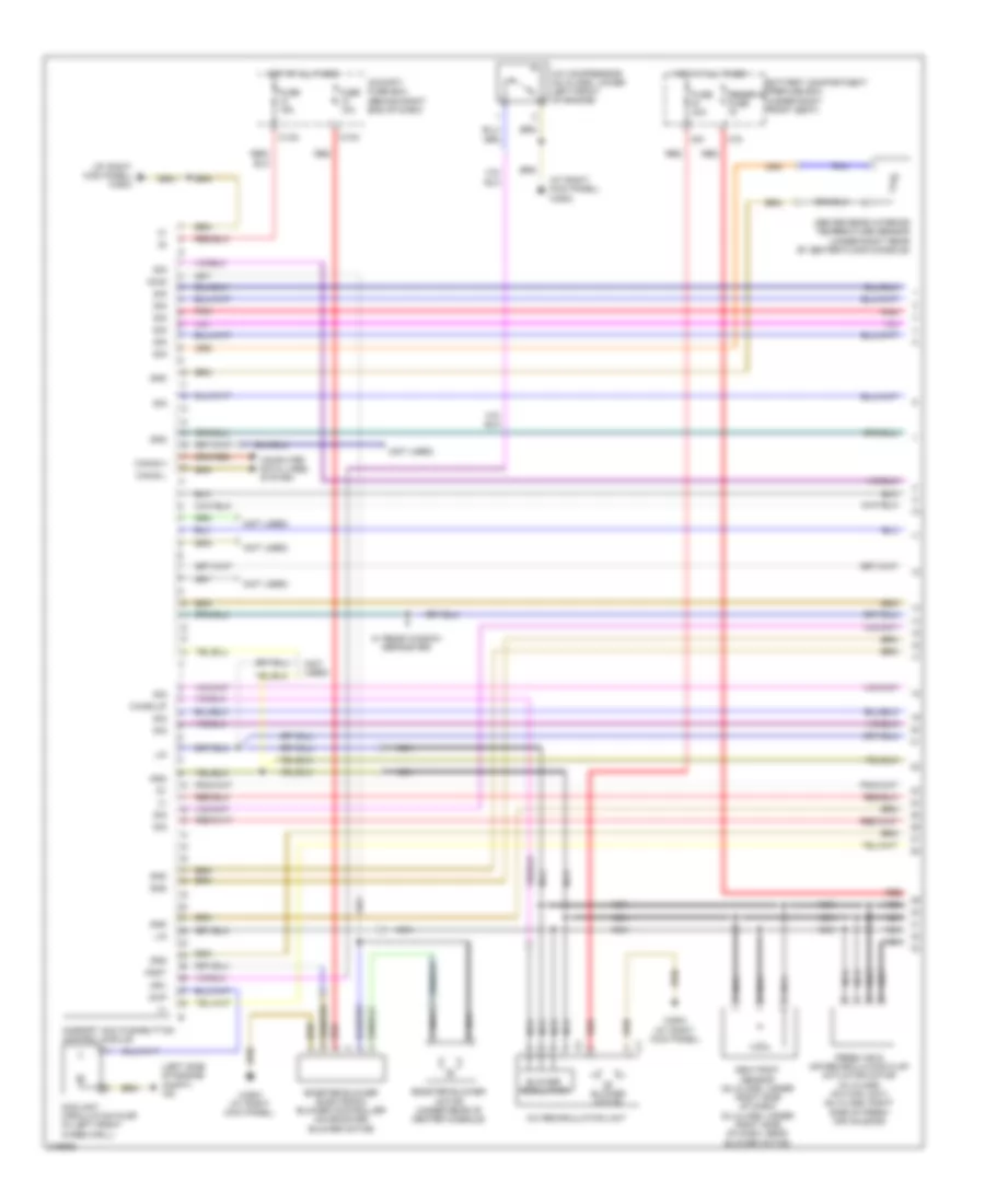 Automatic A C Wiring Diagram with Thermotronic 1 of 3 for Mercedes Benz ML320 2009