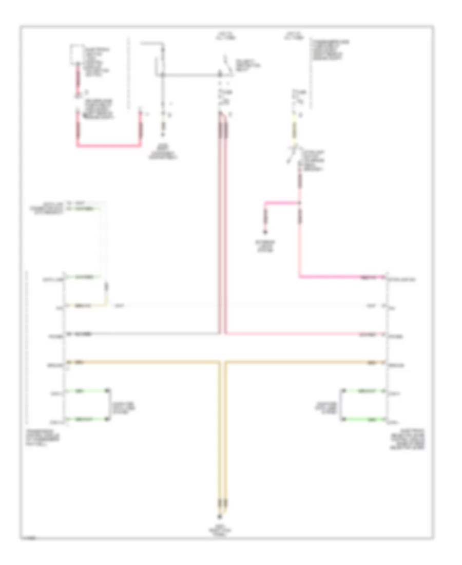 Shift Interlock Wiring Diagram for Mercedes Benz CLK320 2000