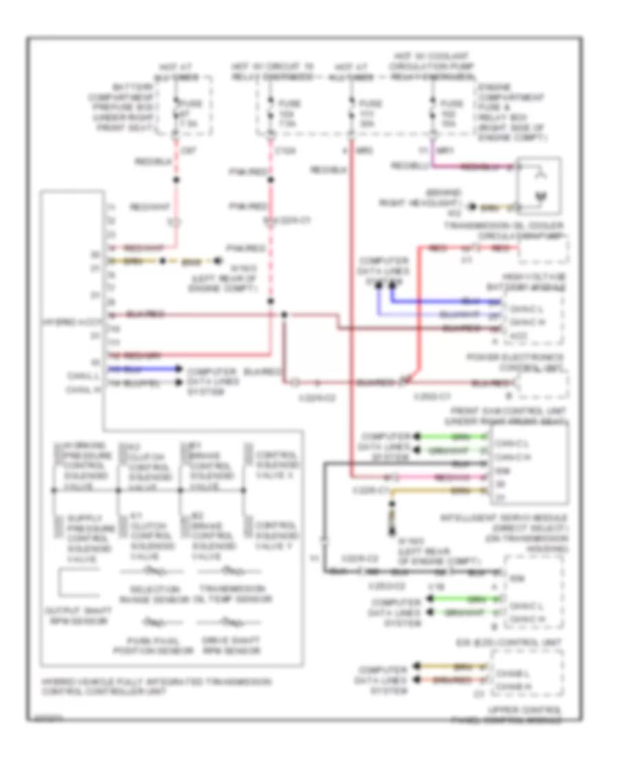 A T Wiring Diagram for Mercedes Benz ML450 4Matic 2010