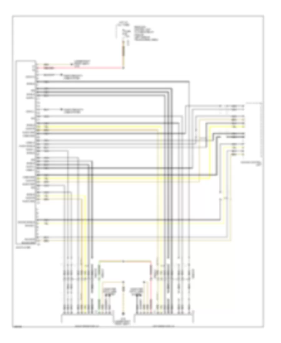 DVD Player Wiring Diagram for Mercedes Benz GLK350 4Matic 2011