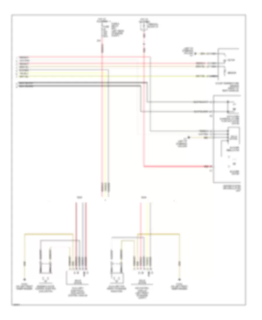 Automatic A C Wiring Diagram Wagon 2 of 2 for Mercedes Benz E320 2002
