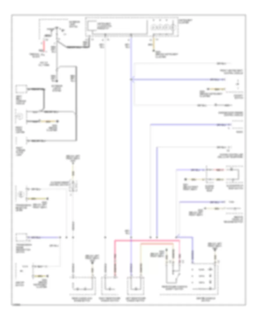 Instrument Illumination Wiring Diagram for Mercedes Benz C280 1997