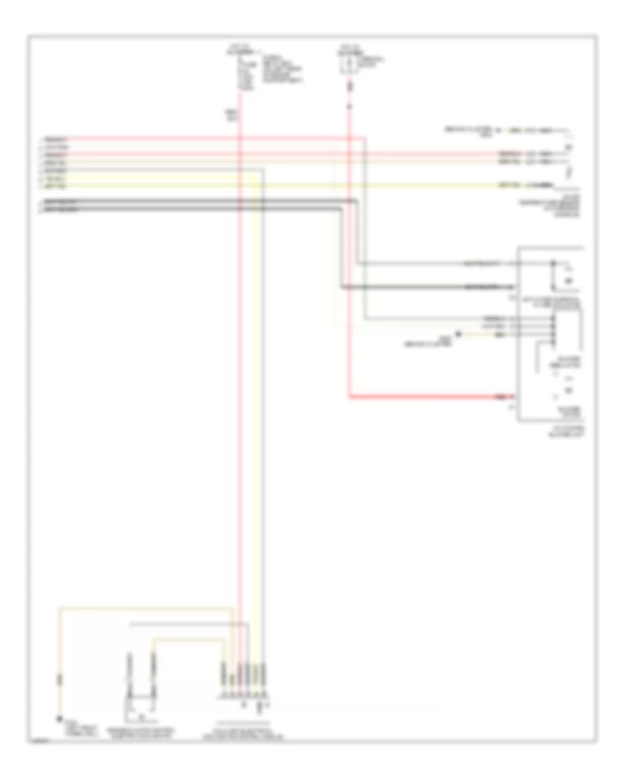 Automatic AC Wiring Diagram (2 of 2) for Mercedes-Benz E320 2000