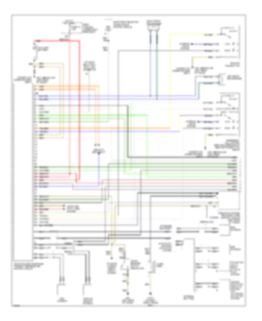 Tele Aid Wiring Diagram Wagon 1 of 2 for Mercedes Benz E320 4Matic 2002