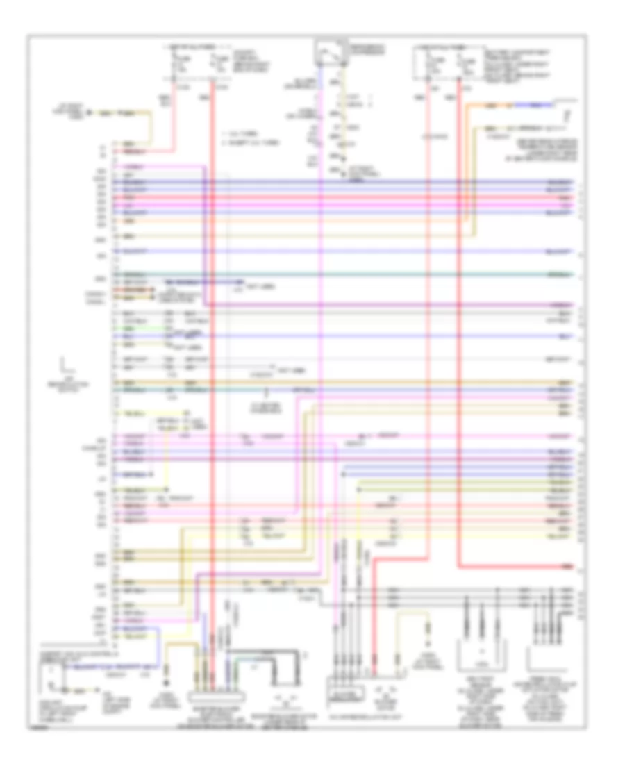 Automatic AC Wiring Diagram, with Thermotronic (1 of 4) for Mercedes-Benz ML350 4Matic 2011