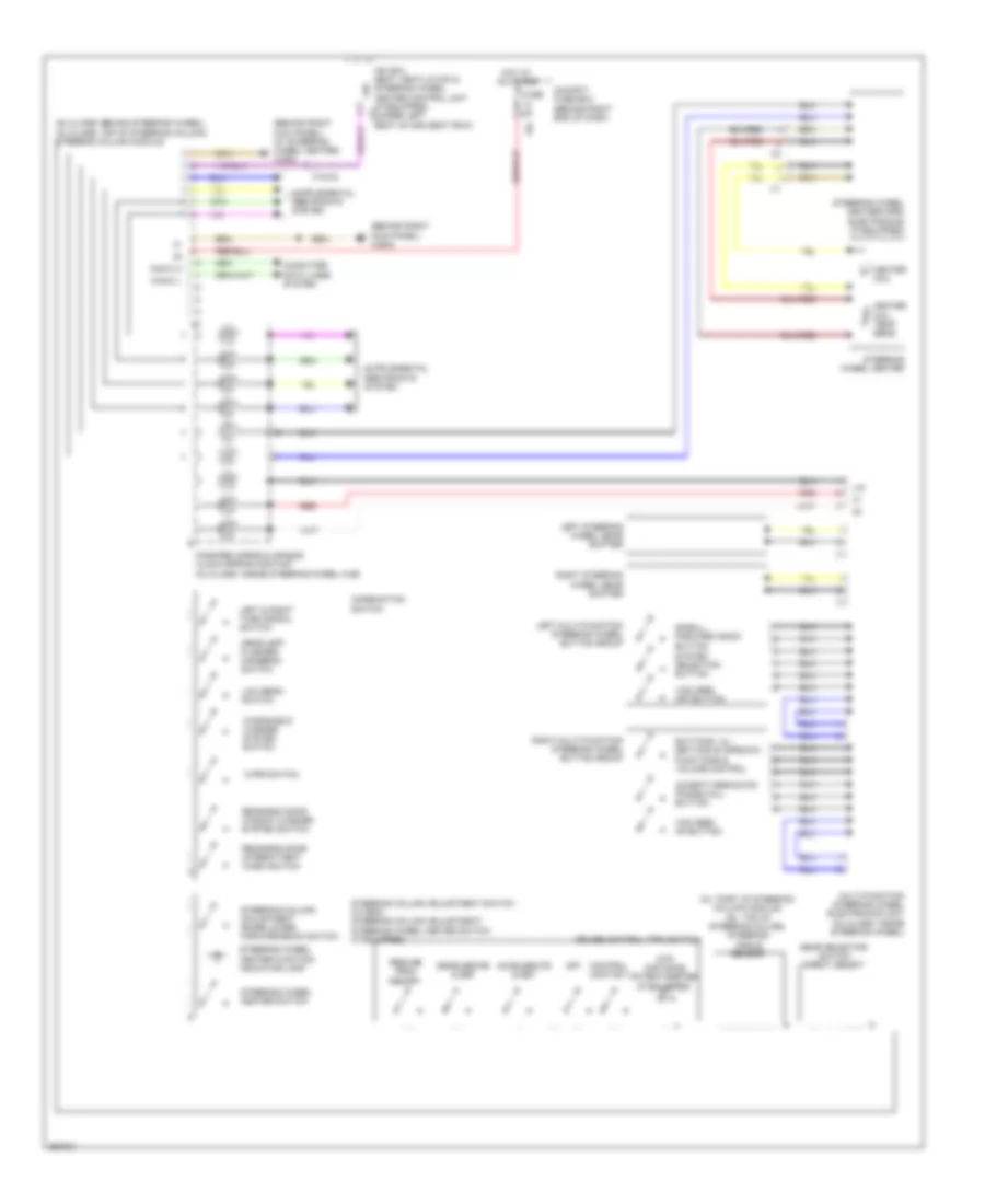 Power Steering Column Wiring Diagram for Mercedes Benz ML350 4Matic 2011