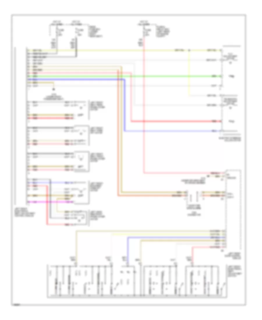 Memory Driver s Seat  Power Steering Column Wiring Diagram Wagon for Mercedes Benz E430 2002