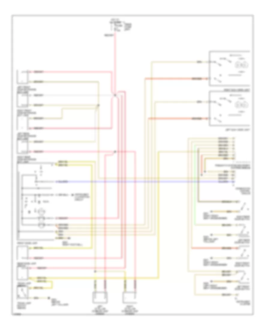 Courtesy Lamps Wiring Diagram for Mercedes Benz E300 1997