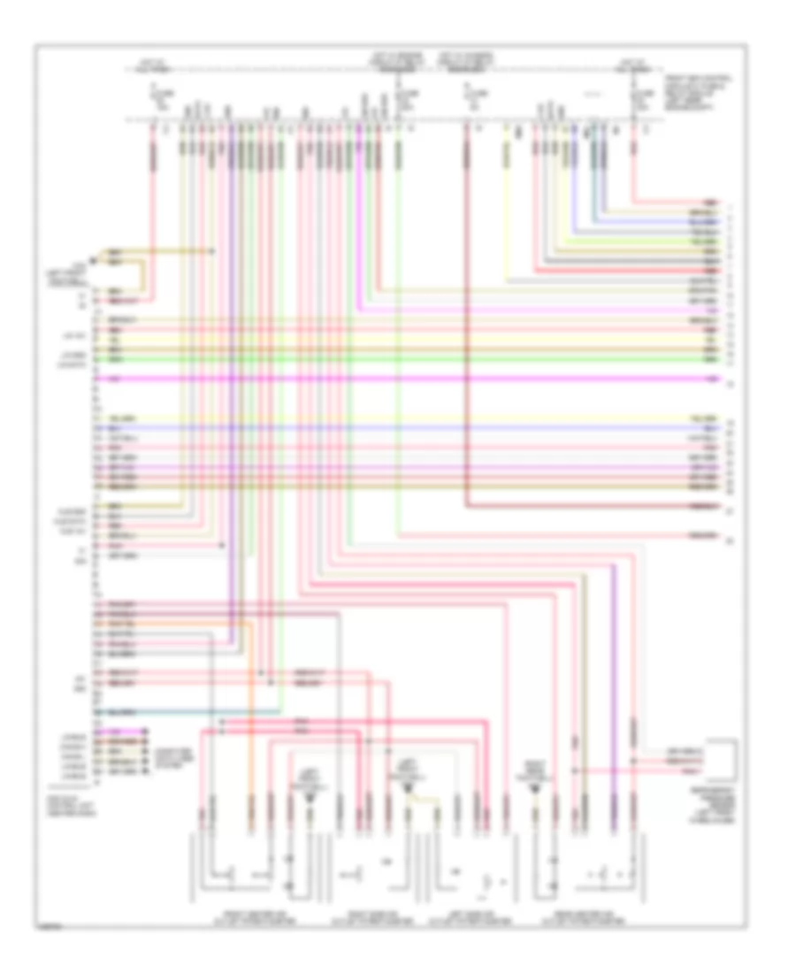 Automatic A C Wiring Diagram 1 of 3 for Mercedes Benz S400 2010