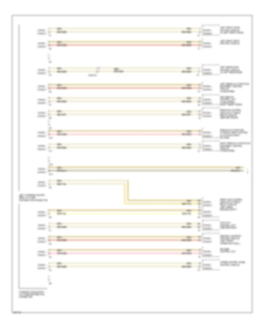High Low Bus Wiring Diagram 3 of 4 for Mercedes Benz S400 2010