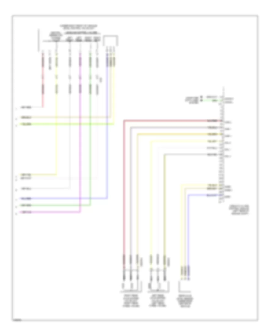 Airmatic Control Wiring Diagram 2 of 2 for Mercedes Benz S400 2010