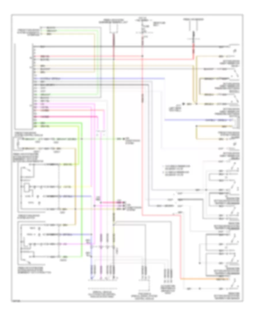 Fire Suppression Wiring Diagram for Mercedes Benz S400 2010