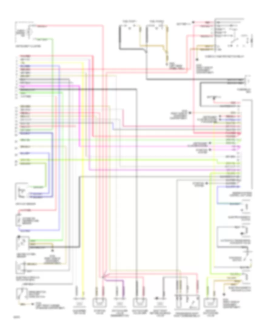 2 6L Engine Performance Wiring Diagrams A T California 2 of 2 for Mercedes Benz 190E 1990