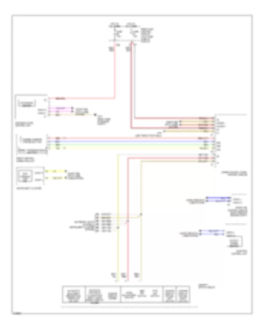 Electronic Accelerator Cruise Idle Speed Control Wiring Diagram for Mercedes Benz S550 2009