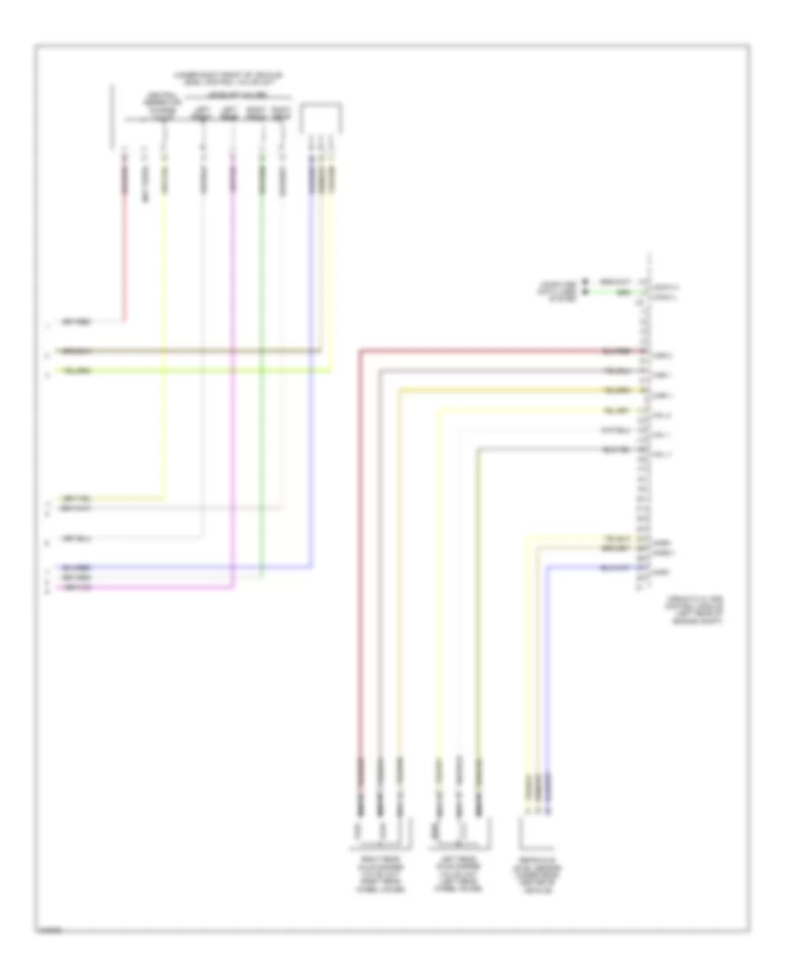 Airmatic Control Wiring Diagram (2 of 2) for Mercedes-Benz S550 2009