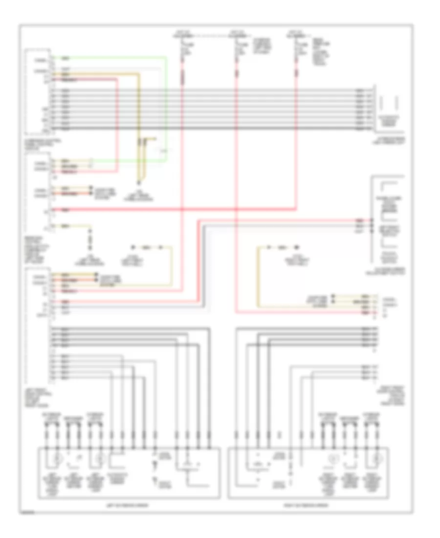 Power Mirrors Wiring Diagram for Mercedes Benz E320 2003