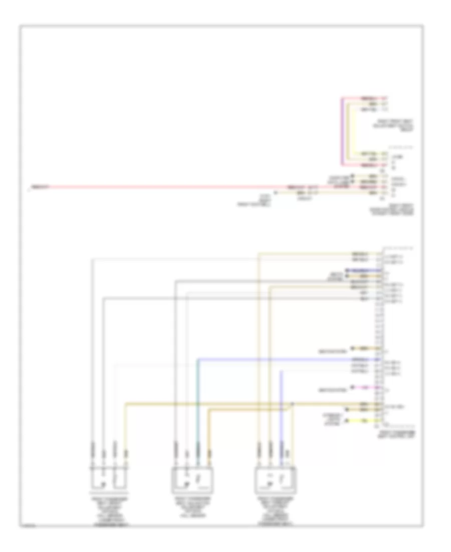 Passengers Memory Seat Wiring Diagram (2 of 2) for Mercedes-Benz ML350 BlueTEC 2013