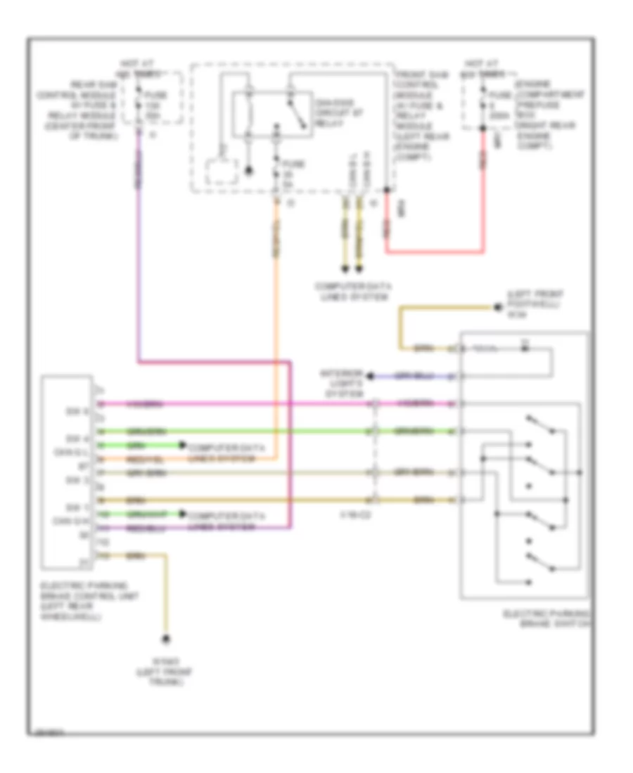 Shift Interlock Wiring Diagram for Mercedes Benz S550 4Matic 2012