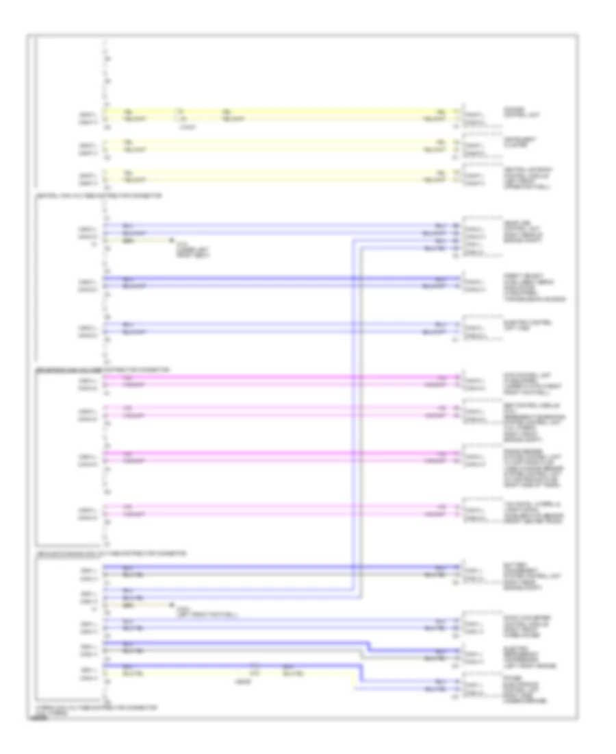 HighLow Bus Wiring Diagram (1 of 4) for Mercedes-Benz S400 2011