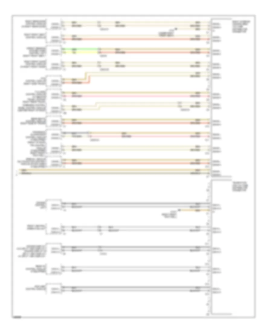 HighLow Bus Wiring Diagram (4 of 4) for Mercedes-Benz S400 2011