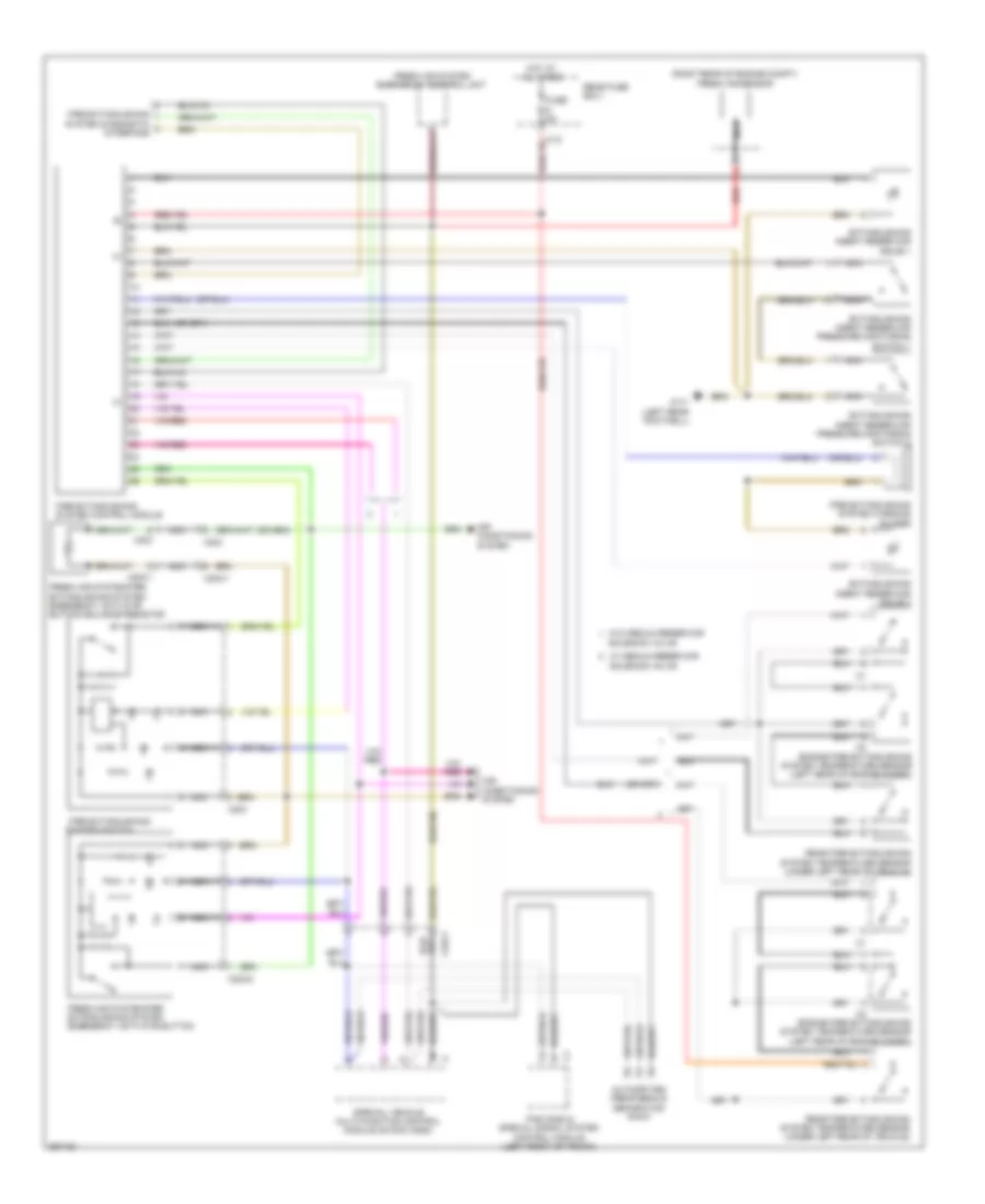 Fire Suppression Wiring Diagram for Mercedes Benz S400 2011