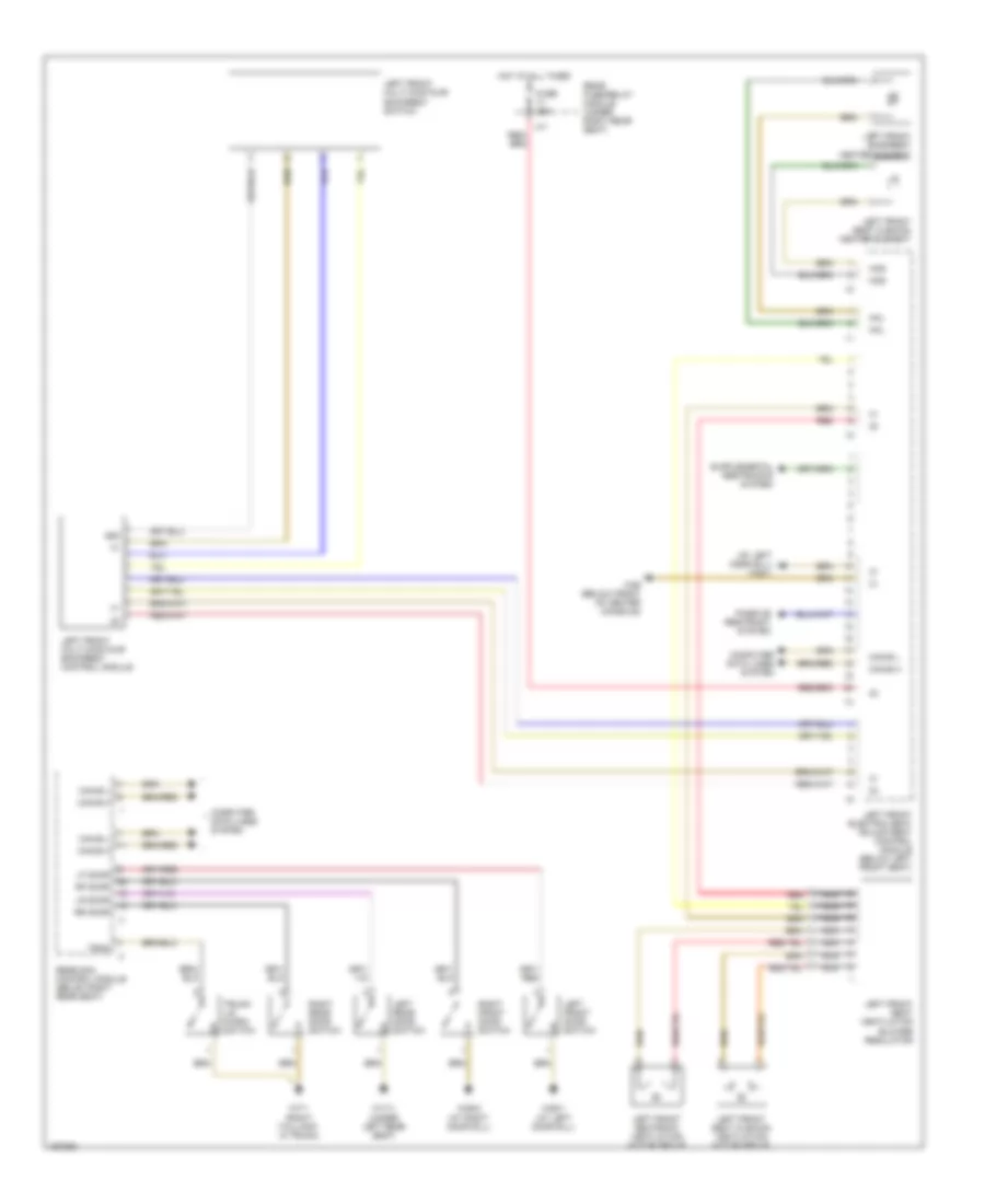 Driver s Memory Seat Wiring Diagram 2 of 2 for Mercedes Benz S430 2002