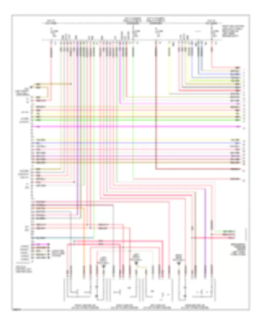 Automatic A C Wiring Diagram 1 of 3 for Mercedes Benz S550 2011