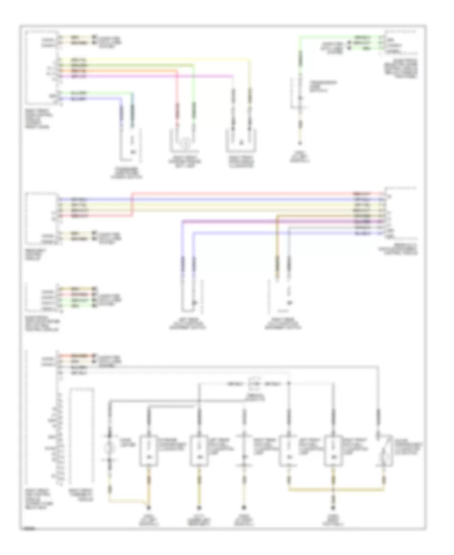 Interior Lights Wiring Diagram 3 of 4 for Mercedes Benz S500 2002