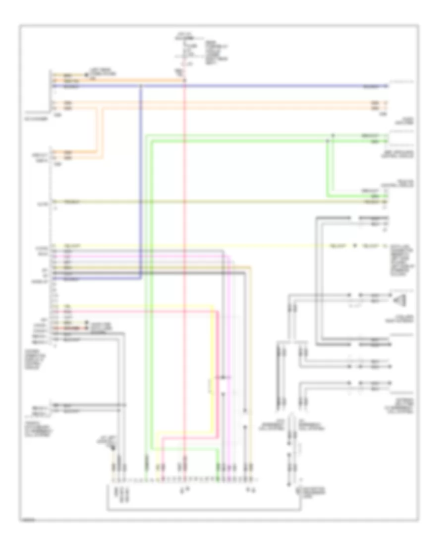 Navigation Wiring Diagram for Mercedes-Benz S500 2002