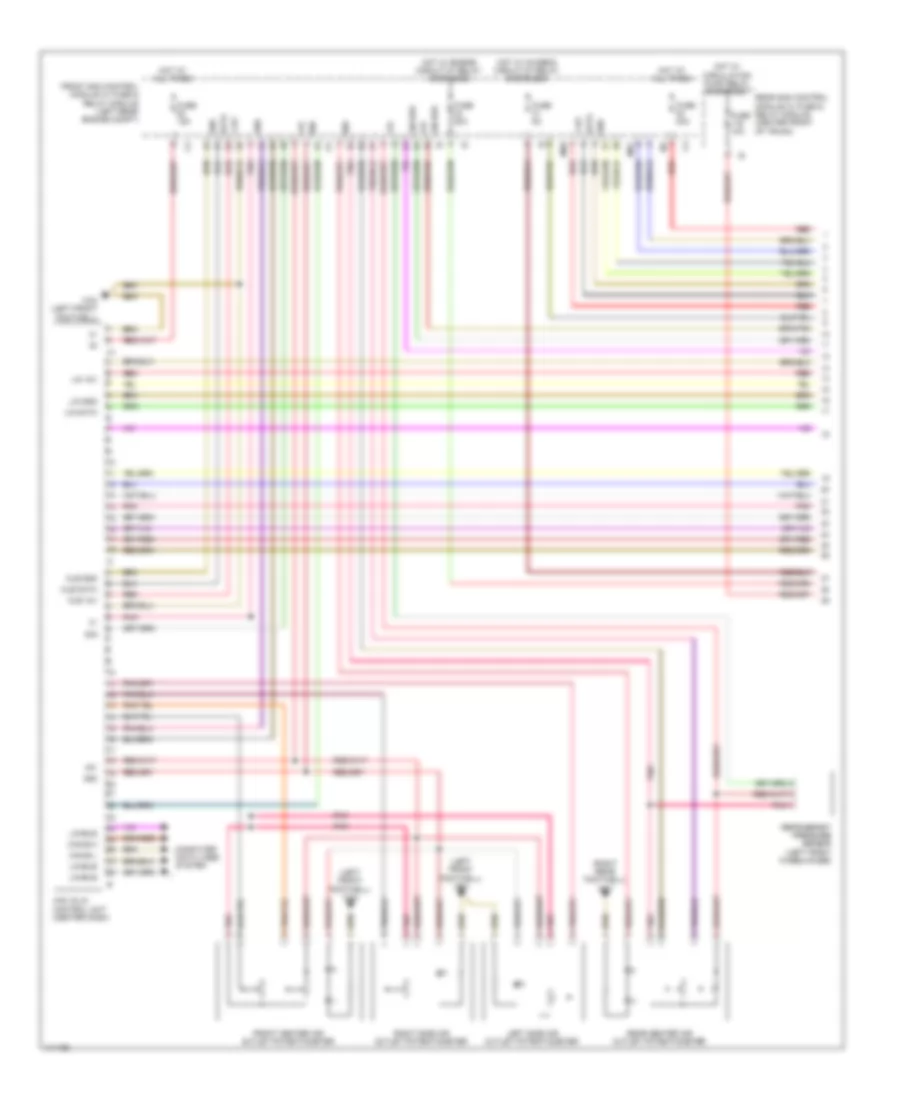 Automatic A C Wiring Diagram 1 of 3 for Mercedes Benz S350 2013